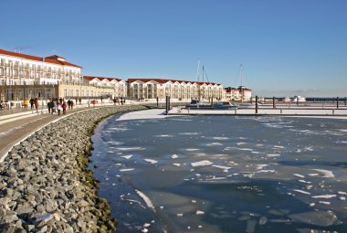 Boltenhagener Hafen im Winter &copy; Martina Weber-fotolia.com
