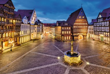 Historische Altstadt von Hildesheim © Mapics-fotolia.com