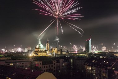 Feuerwerk über Leipzig &copy; LTM/M. Bader