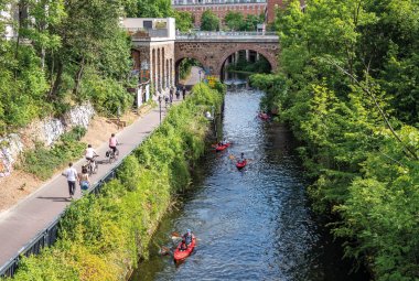 Karl-Heine-Kanal im Stadtteil Plagwitz © Animaflora PicsStock - stock.adobe.com