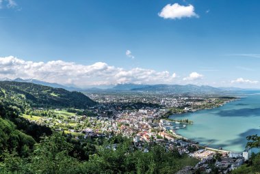 Panoramablick auf Bregenz am Bodensee &copy; Bregenz Tourismus & Stadtmarketing GmbH/Christiane Setz