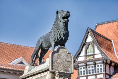 Das Wahrzeichen, der Braunschweiger Löwe &copy; DZT/Braunschweig Stadtmarketing GmbH