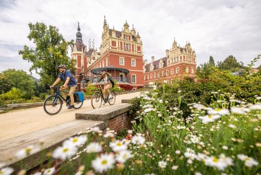 Zwillingsradweg Bad Muskau  © Oder-Neiße Radweg/Philipp Herfort Photography