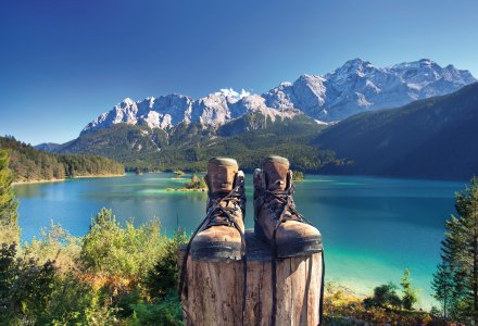 Wandern am Eibsee