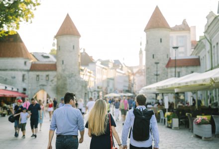 in der Altstadt von Tallinn