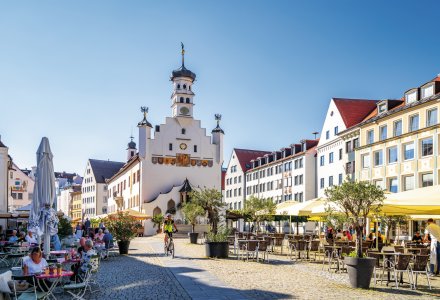 in der Altstadt von Kempten